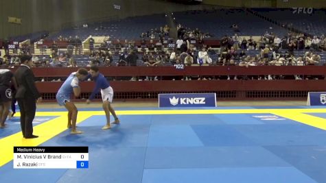 Marcos Vinicius V Brandao vs Junas Razaki 2024 Pan IBJJF Jiu-Jitsu No-Gi Championship