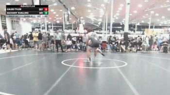 287 lbs Quarterfinal - Caleb Tyler, Team Shutt Mau Mau - HSC vs Zachary Kuelling, Superior Gold - HSC