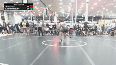 287 lbs Quarterfinal - Caleb Tyler, Team Shutt Mau Mau - HSC vs Zachary Kuelling, Superior Gold - HSC