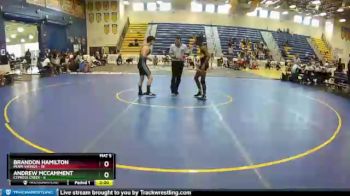 132 lbs Semis & Wb (16 Team) - Andrew McCamment, Cypress Creek vs Brandon Hamilton, Miami Vikings