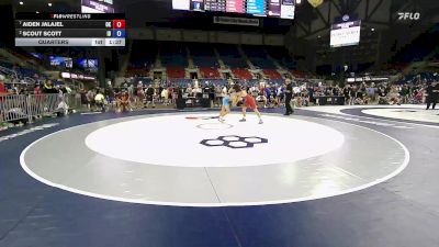 120 lbs Quarters - Aiden Jalajel, OK vs Scout Scott, ID