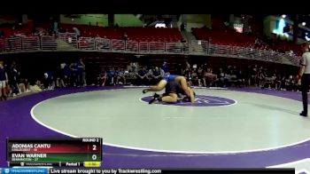 120 lbs Round 2 (6 Team) - Evan Warner, Bennington vs Adonias Cantu, Eaglecrest