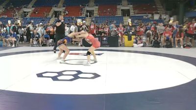 110 lbs Cons. Rd Of 64 - Zoe Long, New York vs Cambree Obermeyer, Kansas