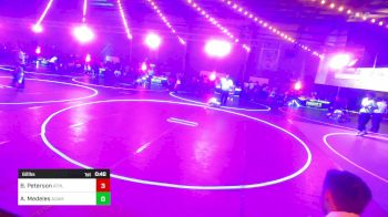 62 lbs Semifinal - Brax Peterson, Athlos Wrestling vs Amen Medeles, Adams City WC