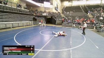 129 lbs Cons. Round 4 - Owen Burdett, Viewmont vs Maxwell Ferguson, Olympus