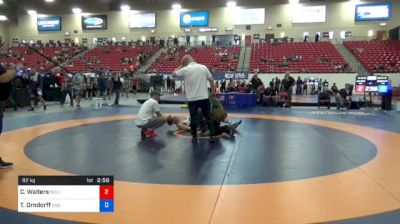 92 kg Con 8 #2 - Cody Walters, Bulldog Elite Wrestling Club vs Tanner Orndorff, Utah Valley RTC