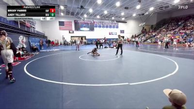 85 lbs Quarterfinal - Brody Farris, Clear Creek Middle School vs Andy Tillard, Douglas Middle School