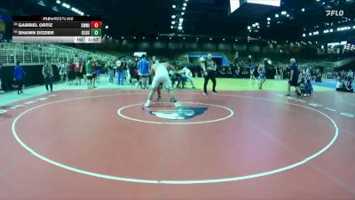 285 lbs Champ. Round 1 - Shawn Dozier, Christopher Columbus H S vs Gabriel Ortiz, Southwest Miami