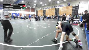 132 lbs Champ. Round 2 - Damien Orozco, Millikan vs Evan Cavazos, Immanuel