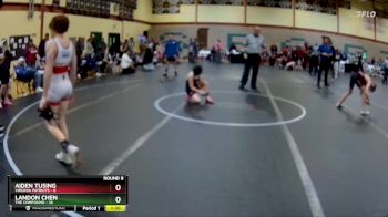 84 lbs Round 8 (10 Team) - Landon Chen, The Compound vs Aiden Tusing, Virginia Patriots