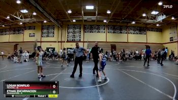 76 lbs Round 8 (10 Team) - Ethan Encarnacion, Headhunters vs Logan Bonfilio, MQ Elite