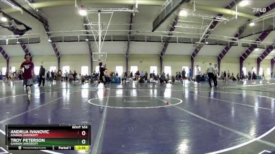 197 lbs 5th Place Match - Troy Peterson, Gannon University vs Andrija Ivanovic, Gannon University