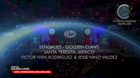 Bengalies - Golden Claws [2026 L7 International Open Large Coed Finals] 2026 The Cheerleading Worlds