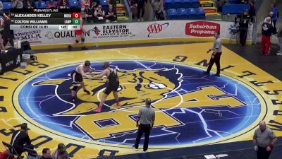 252 lbs Consi Of 16 #1 - Alexander Kelley, Mohawk vs Colton Williams, Lampeter-Strasburg