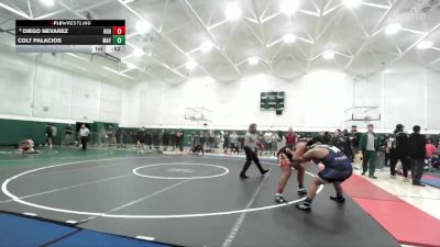 215 lbs Cons. Round 3 - Diego Nevarez, Highland vs Colt Palacios, Mayfair