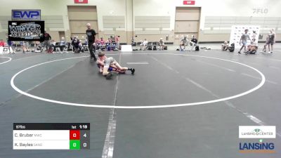 97 lbs Rr Rnd 5 - Carson Bruber, MWC Wrestling Academy vs Korvin Bayles, Sanderson Wrestling Academy