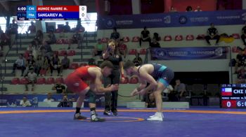 70 kg 1/8 Final - Matias Leopoldo De La Cruz Munoz Ramirez, Chile vs Moukhammad Amin Rouslanovitch Sangariev, France