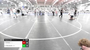 132 lbs Round Of 32 - Hayden Brady, Elite Athletic Club vs Caedyn Ricciardi, Iron Horse Wrestling Club