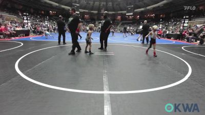 52 lbs Quarterfinal - Ronix Wright, Powerhouse Wrestling vs Keenen McCammon, Newkirk Takedown Cub