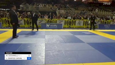 MARGOT CICCARELLI vs LARISSA CAMPOS CARVALHO 2023 Pan Jiu Jitsu IBJJF Championship