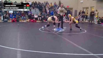 105 lbs Champ. Round 1 - Daisy Butterfield, Buffalo vs Ariana Posten, Lingle-Ft. Laramie/Southeast