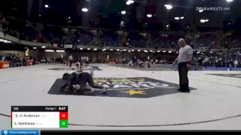 195 lbs Champ. Round 1 - Ettavias Holmen-Anderson, Centennial vs Shamontae Matthews, Belleville West