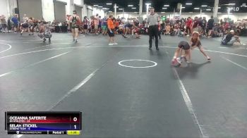 57 lbs Round 3 (8 Team) - Oceanna Saferite, 84 Athletes vs Selah Stickel, Xtreme Team