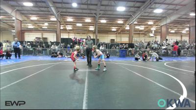 46 lbs Round Of 16 - Eryxson Wallace, Elgin Wrestling vs Jenson Inger, Powerhouse Blue