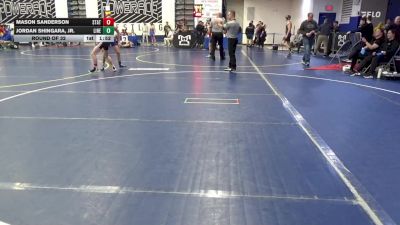 139 lbs Round Of 32 - Mason Sanderson, State College vs Jordan Shingara, Jr., Line Mountain