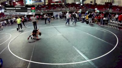 60 lbs Cons. Round 4 - Braddock White, McCook Youth Wrestling Club vs Tate Salas, McCook Youth Wrestling Club
