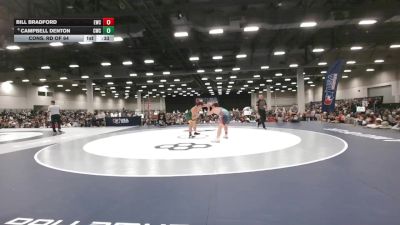 157 lbs Cons. Rd Of 64 - Campbell Denton, Carroll Wrestling Club vs Bill Bradford, Elevate Wrestling Club