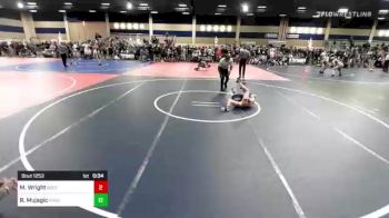 77 lbs Consi Of 4 - Mason Wright, Southern Idaho WC vs Richard Mujagic, Ford Dynasty WC