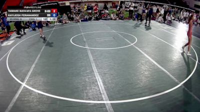 115 lbs Taimane Mata'afa Grove, Hawaii HS Girls vs Kayliegh Feranandez, California HS Girls