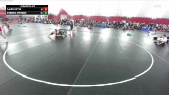 190 lbs Champ Round 1 (16 Team) - Caleb Dryja, Oconto Falls vs Dominic Swetlik, Denmark