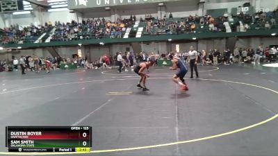 125 lbs Champ. Round 1 - Sam Smith, Oklahoma State vs Dustin Boyer, Unattached