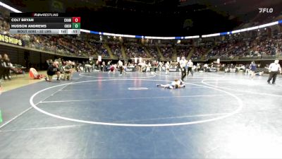 52 lbs Round Of 16 - Colt Bryan, Chambersburg vs Hudson Andrews, Cochranton