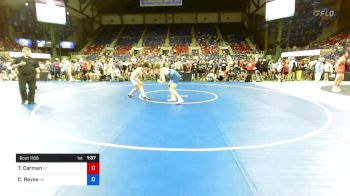 182 lbs Rnd Of 64 - Ty Carman, Utah vs Cooper Reves, Kansas