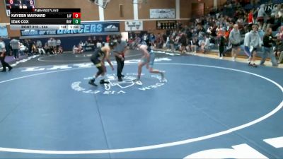 144 lbs Cons. Round 3 - Izak Cox, Roy vs Kayden Maynard, Layton