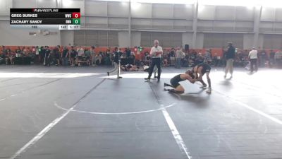 105 lbs Round 2 (6 Team) - Zachary Sandy, Donahue WA vs Greg Burkes, Westshore WC