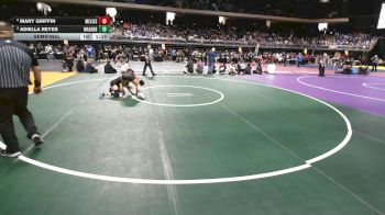 5A 110 lbs Semifinal - Mary Griffin, Melissa vs Adiella Reyes, San Antonio Wagner