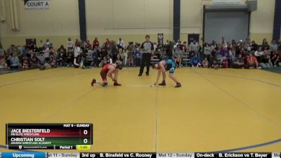 102 lbs Cons. Round 2 - Jace Biesterfeld, MN Elite Wrestling vs Christian Solt, Askren Wrestling Academy