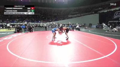 6A Boys 190 lbs Champ. Round 2 - Andres Hernandez, Sherwood Boys vs Ashton Park, Grants Pass Boys