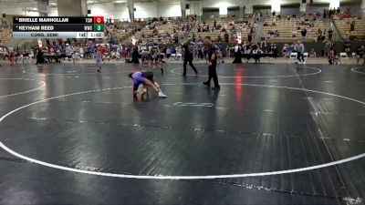 100 lbs Cons. Semi - Keyhani Reed, Wave Wrestling Club vs Brielle Manhollan, TCWC