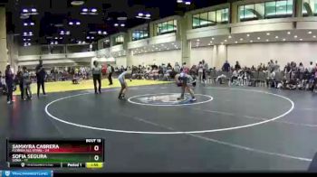 145 lbs Round 4 (10 Team) - Sofia Segura, SOWA vs Samayra Cabrera, Florida All-Stars