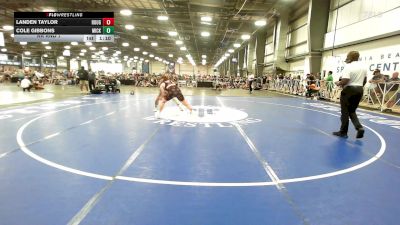 160 lbs Rr Rnd 1 - Landen Taylor, Roughneck Wrestling Club vs Cole Gibbons, Micky's Maniacs White