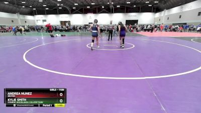 110B Cons. Semi - Kylie Smith, Conroe Woodlands College Park vs Andrea Nunez, Belton