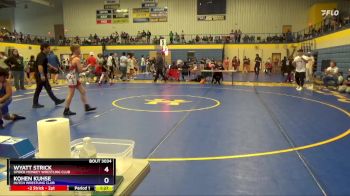 108 lbs Semifinal - Wyatt Strick, Spider Monkey Wrestling Club vs Kohen Kuhse, Hutch Wrestling Club