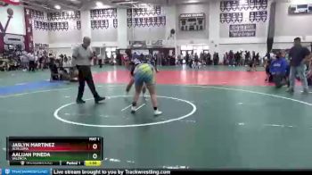 150 lbs Champ. Round 2 - Aalijah Pineda, Valencia vs Jaslyn Martinez, Alta Loma