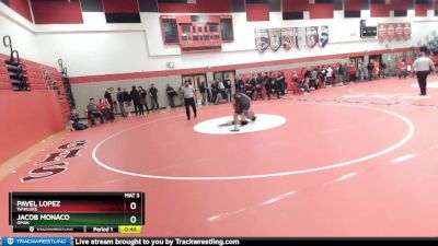 175 lbs Cons. Round 2 - Pavel Lopez, Wahluke vs Jacob Monaco, Omak