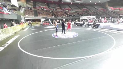 74 kg Cons. Semis - Adrian Maya, Firebaugh High School Wrestling vs Daniel Richardson, All Navy Wrestling